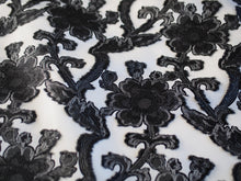 画像をギャラリービューアに読み込む, カットジャカードアネモネ 白黒 〈9998〉